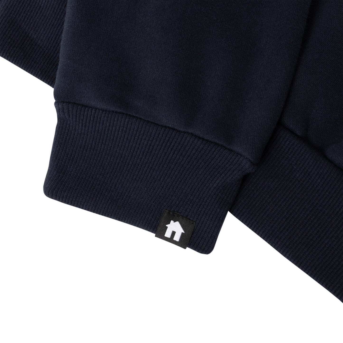 NAVY BLUE MIRROR HOODIE