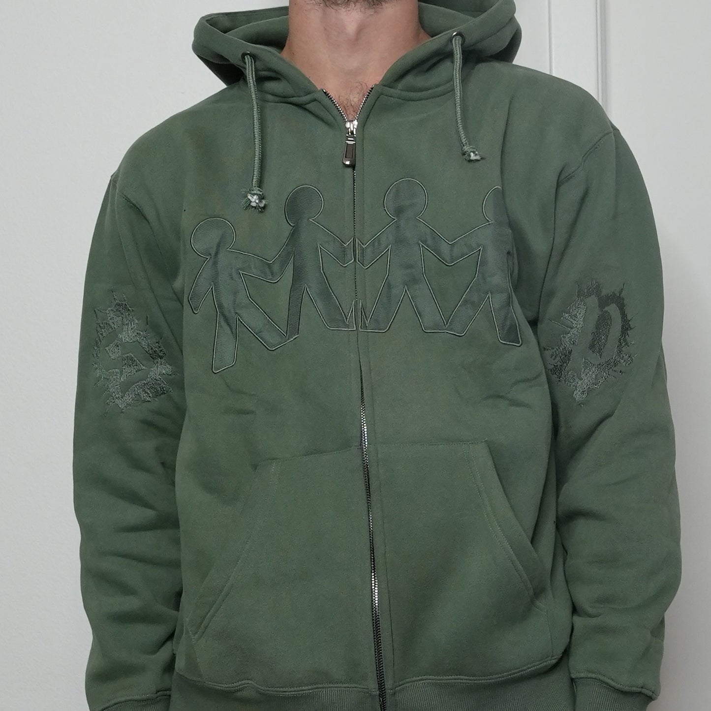 PEOPLE SILK LOGO ZIPUPS