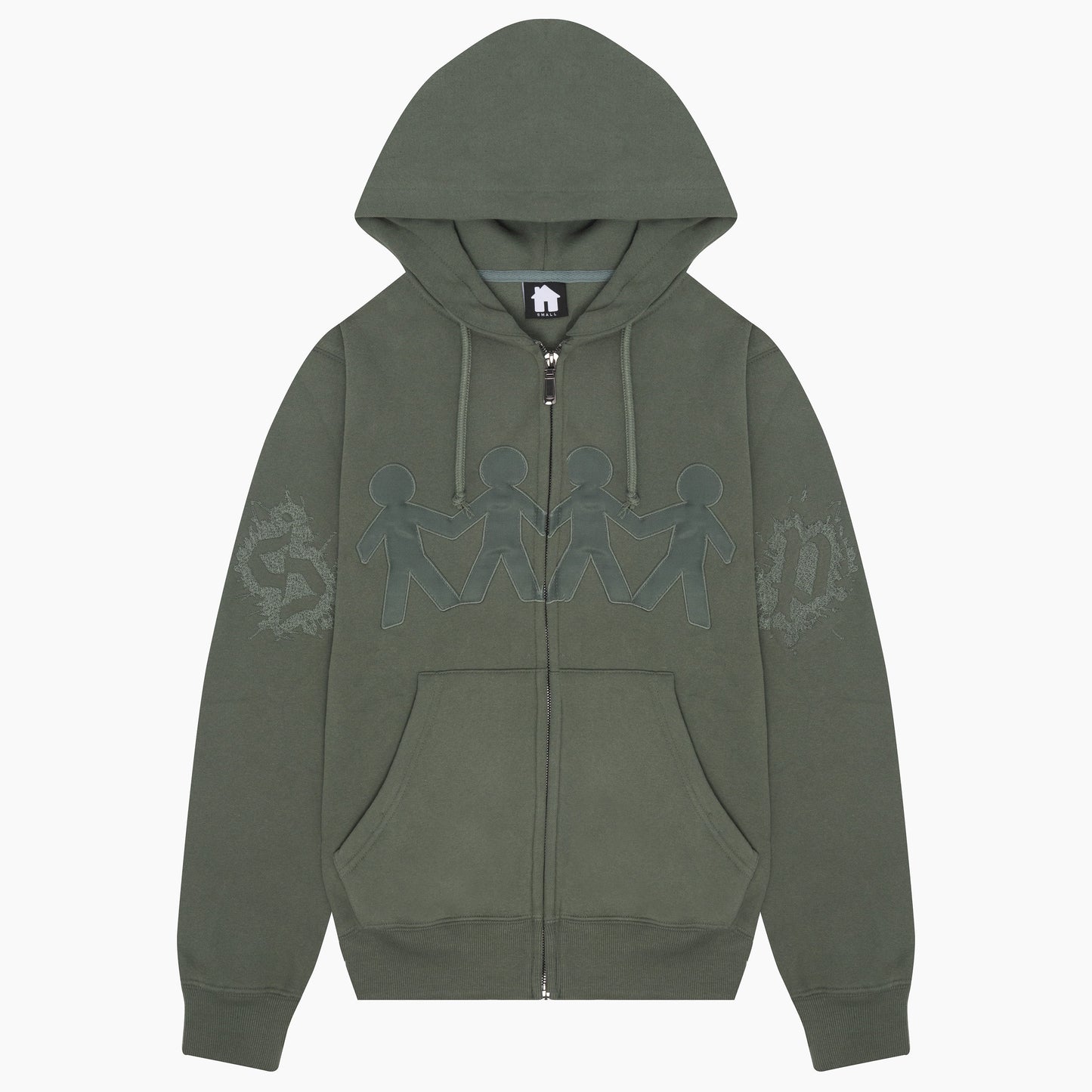 PEOPLE SILK LOGO ZIPUPS (FINAL RESTOCK)